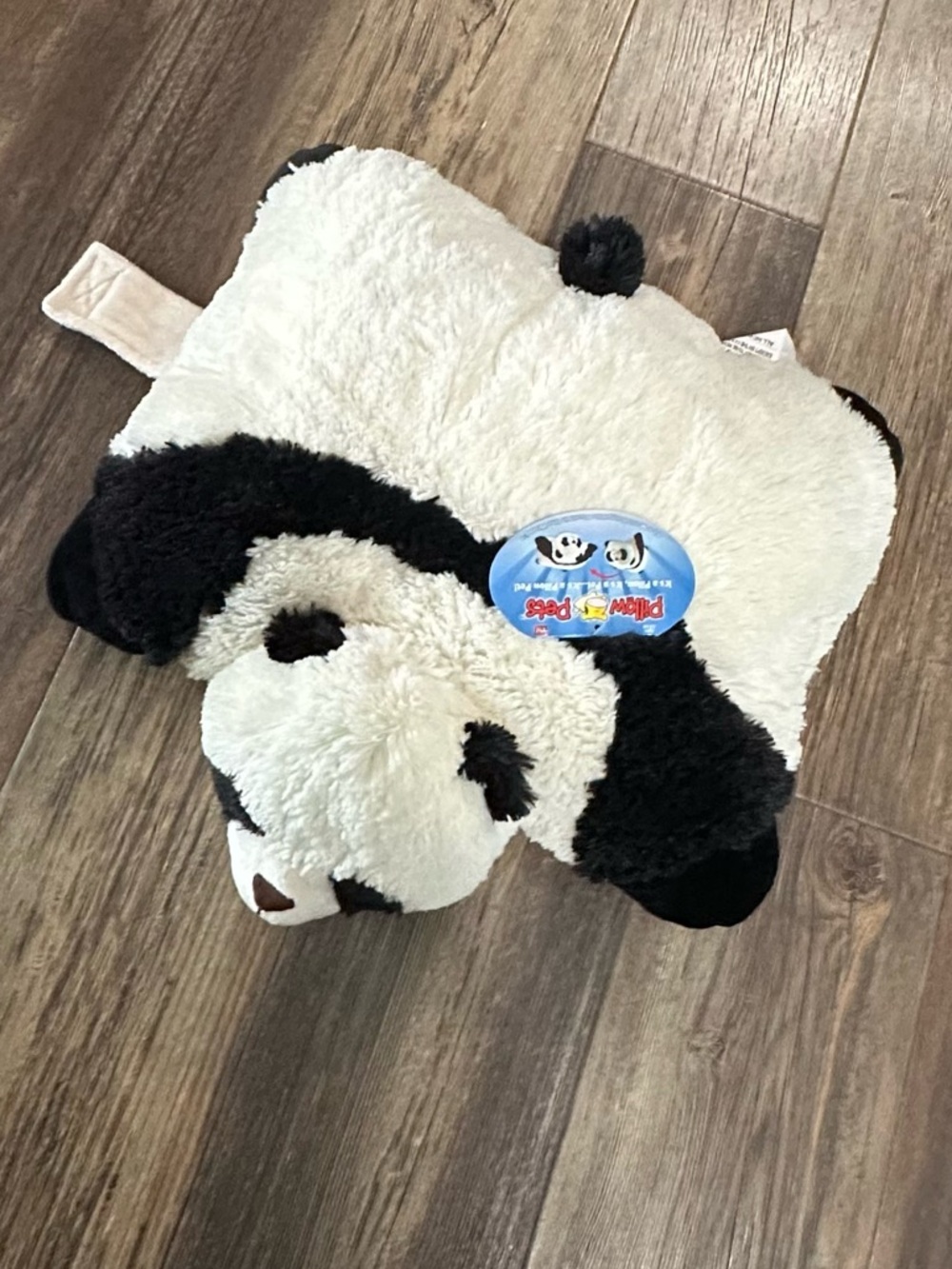 Pillow Pets 2010 Panda Bear folding plush pillow NWT as seen on TV - Picture 3 of 11